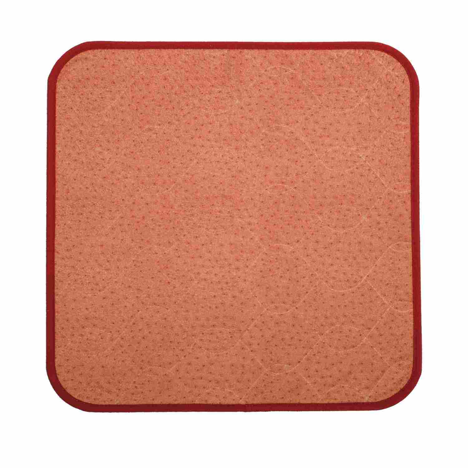 Suprima 3702 055, Inkontinenz-Sitzauflage für Stuhl (terrakotta) - 45x45 cm